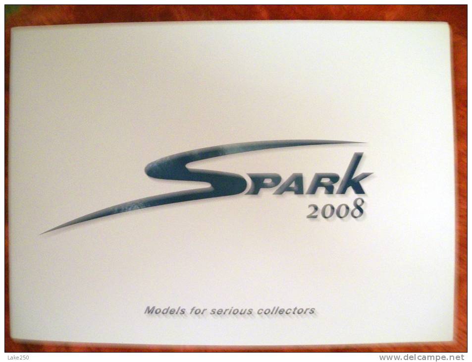 CATALOGO SPARK  SCALA 1/43 Anno 2008 - Grande-Bretagne