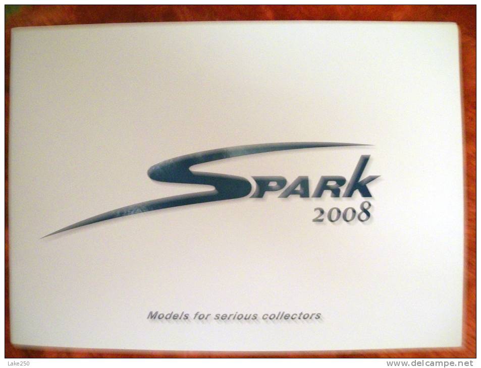 CATALOGO SPARK  SCALA 1/43 Anno 2008 - Gran Bretagna