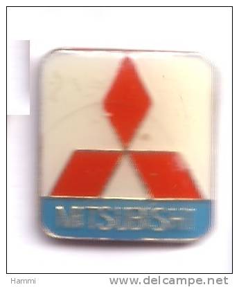 V422 Pin´s Logo Mitsubishi Moto Auto Achat Immediat 17 Mm X 17 Mm - Mitsubishi