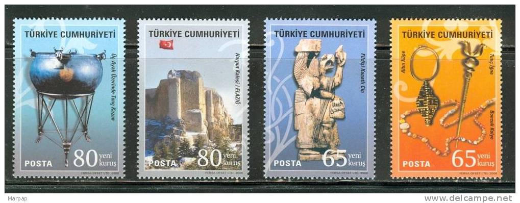 Turkey, Yvert No 3347/3350, MNH - Unused Stamps