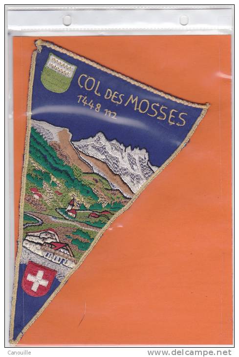 Col Des Mosses - Drapeau - Ecussons Tissu