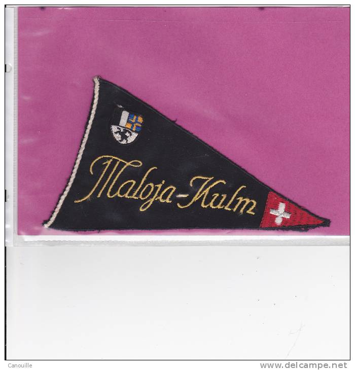 Maloja Kulm Drapeau - Ecussons Tissu