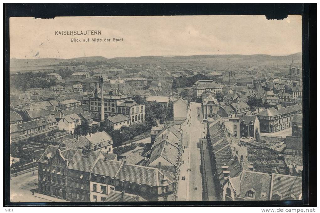 Allemagne --- Kaiserslautern --- Blick Auf Mitte Der Stadt - Kaiserslautern