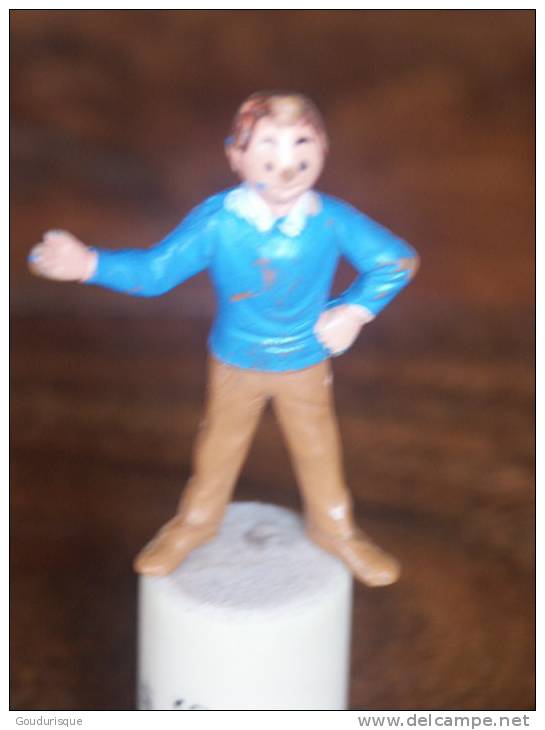 TINTIN FIGURINE TINTIN ESSO HERGE - Tintin