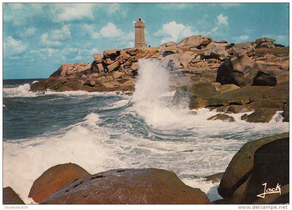 BR26231 Ploumanach La Phare    2 Scans - Plouhinec