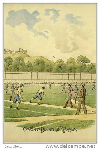 Baseball S-t-a-m-p-ed Card 1274-1a - Baseball