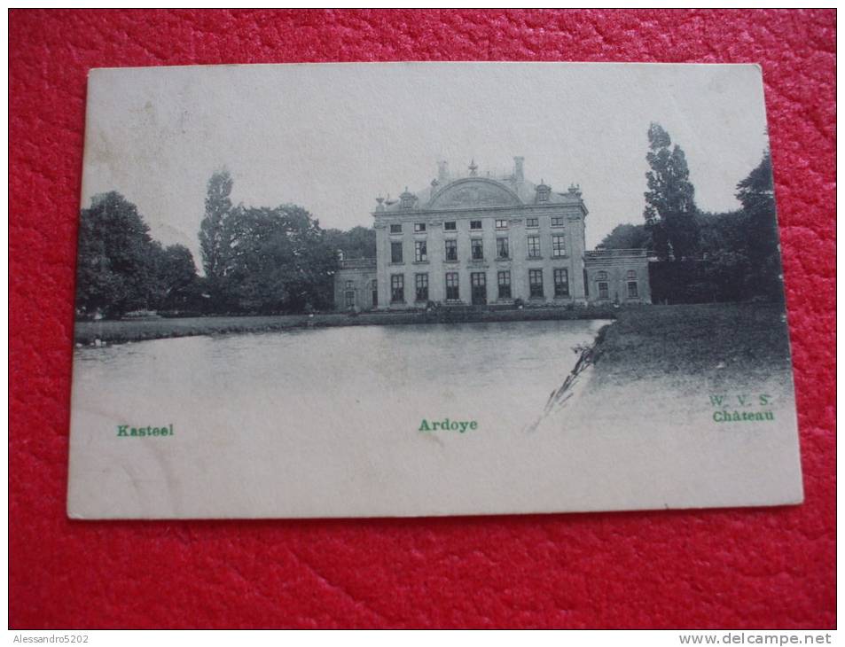 Flandre Occidentale , Ardooie Ardoye - Le Chateau 1906 Precurseur Rare+++++ - Ardooie
