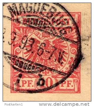DR P25/01 Magdeburg - WASA Vaasa FINNLAND 1893 - Briefkaarten