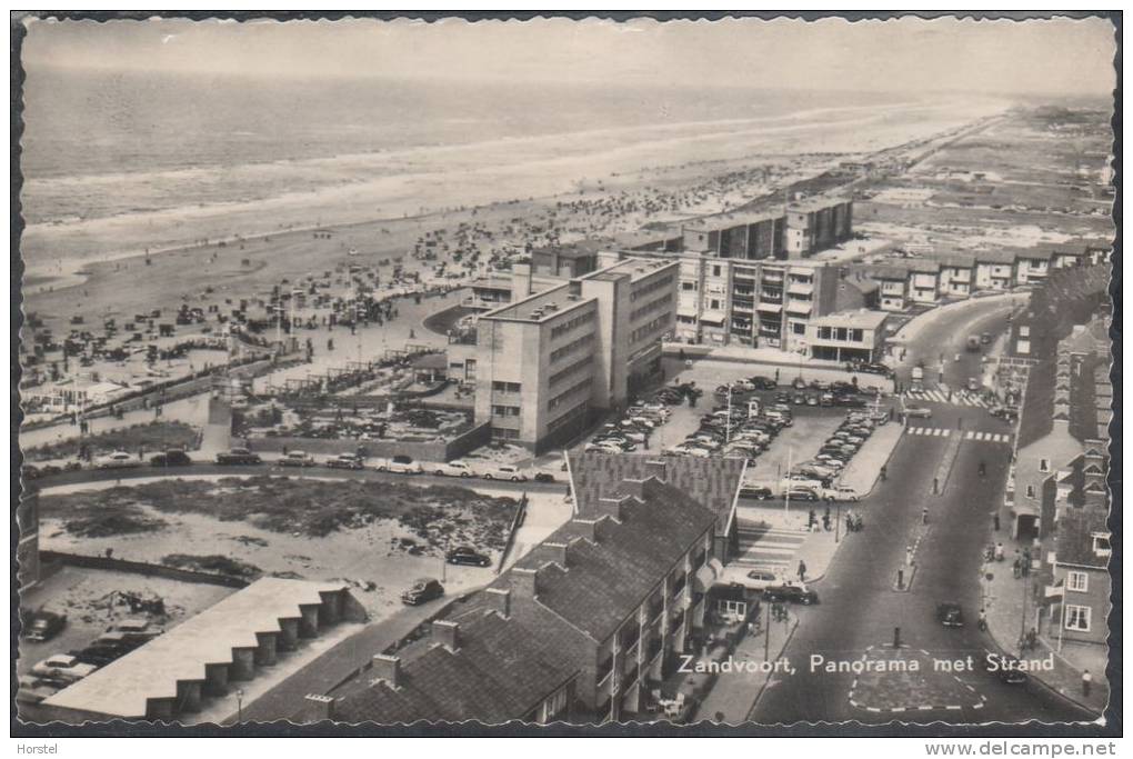 Netherland - Zandvoort - Luftbild - Street - Cars - Aerial View - Nice Stamp - Zandvoort