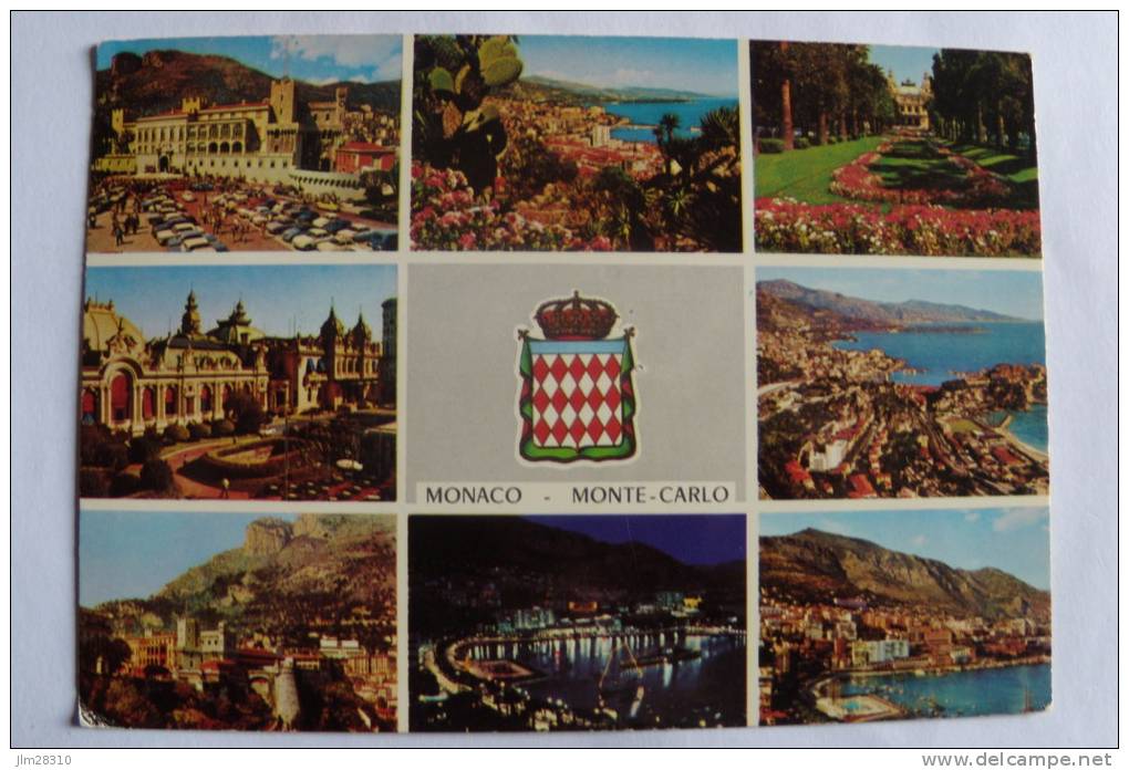 Monaco - Monte Carlo - Multivues - Souvenir De La Principauté - Multi-vues, Vues Panoramiques