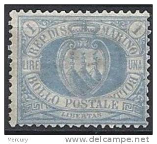 La RARE Lire Bleu-gris Neuve TTB De 1895-9 - Ungebraucht