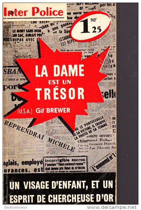 Brewer La Dame Est Un Tresor Inter Police - Inter Police Choc