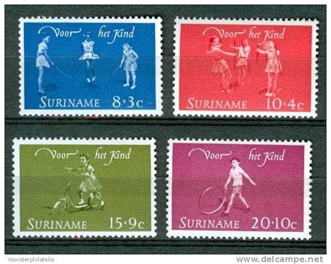 SURINAME 1964 NVPH 414-17 CHILD KIND ENFANT - Suriname ... - 1975