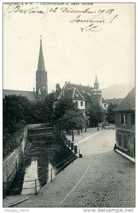 NEUSTADT A.D.H. CASIMIRIANUM U KATH KIRCHE...CPA - Neustadt Waldnaab