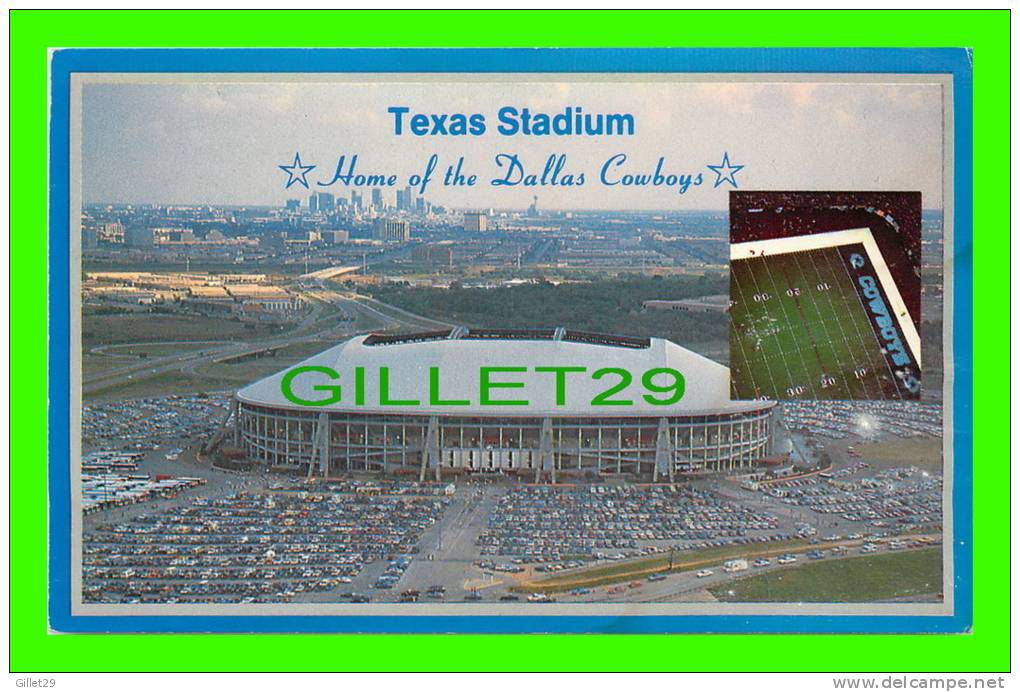 DALLAS, TX - TEXAS STADIUM - Home Of  DALLAS COWBOYS FOOTBALL TEAM - 1981 - - Dallas