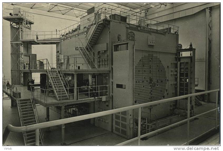 MOL :  Reactor BR 1  -  C.E.N.  MOL      (  Geschreven 1962 Met Zegel )    Kernreactor - Mol