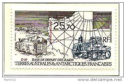 T.A.A.F. 1993: Michel-No. 310 ** Base Des Raids MNH (cote 11.00 Euro) - Forschungsprogramme