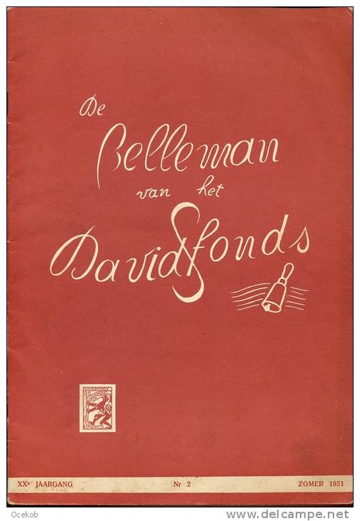 Tijdschrift De Belleman Van Het Davidsfonds 1951 - Oa Peter Benoit - Other & Unclassified