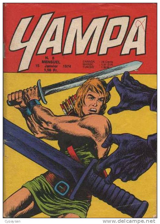 YAMPA N° 8 BE LUG 01-1974 - Lug & Semic
