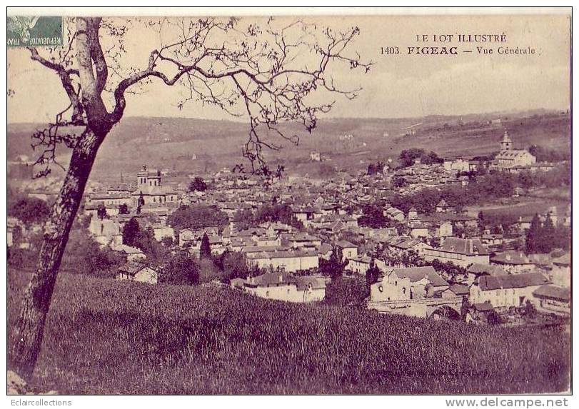 Figeac       46     Vue Générale - Figeac