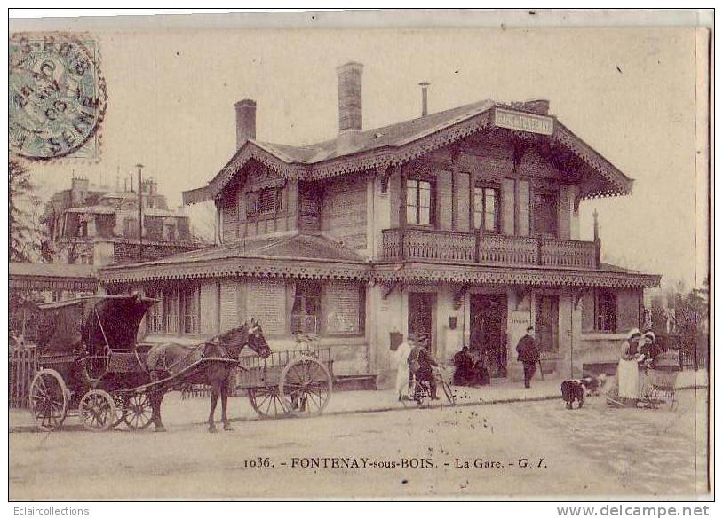 Fontenay Sous Bois    La Gare - Fontenay Sous Bois