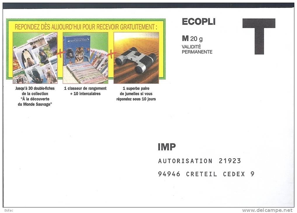 IMP   Ecopli - Cards/T Return Covers