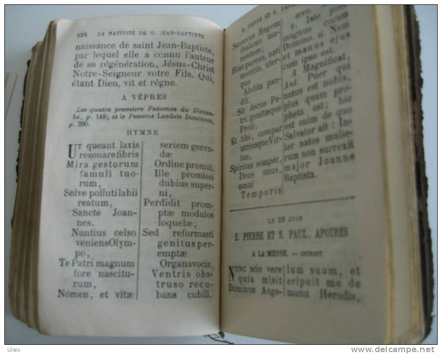 Paroissien Romain Contenant Les Offices De Tous Les Dimanches Et Des Principales Fêtes De L'année&#8206; - Filosofia E Religione