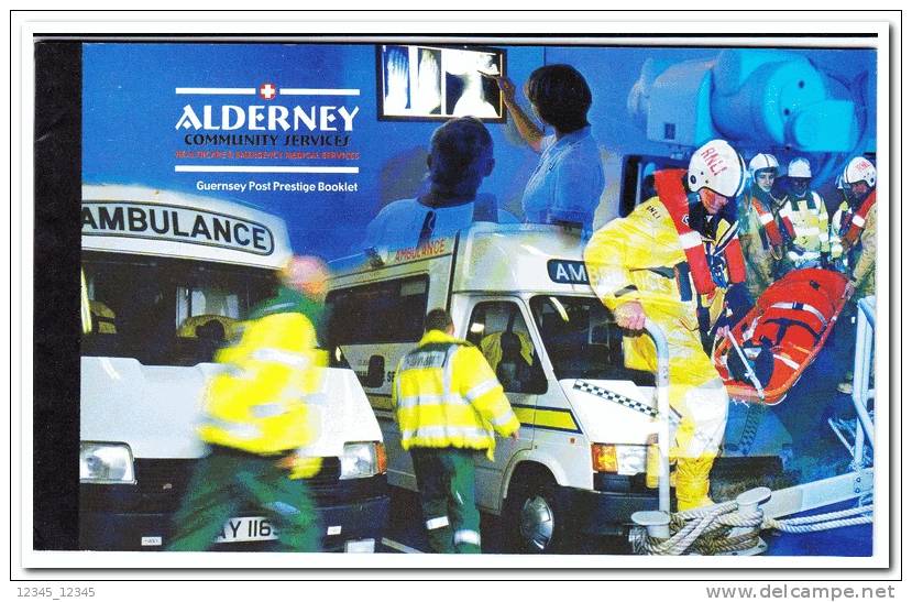 Alderney Postfris MNH Booklet Community Services - Alderney