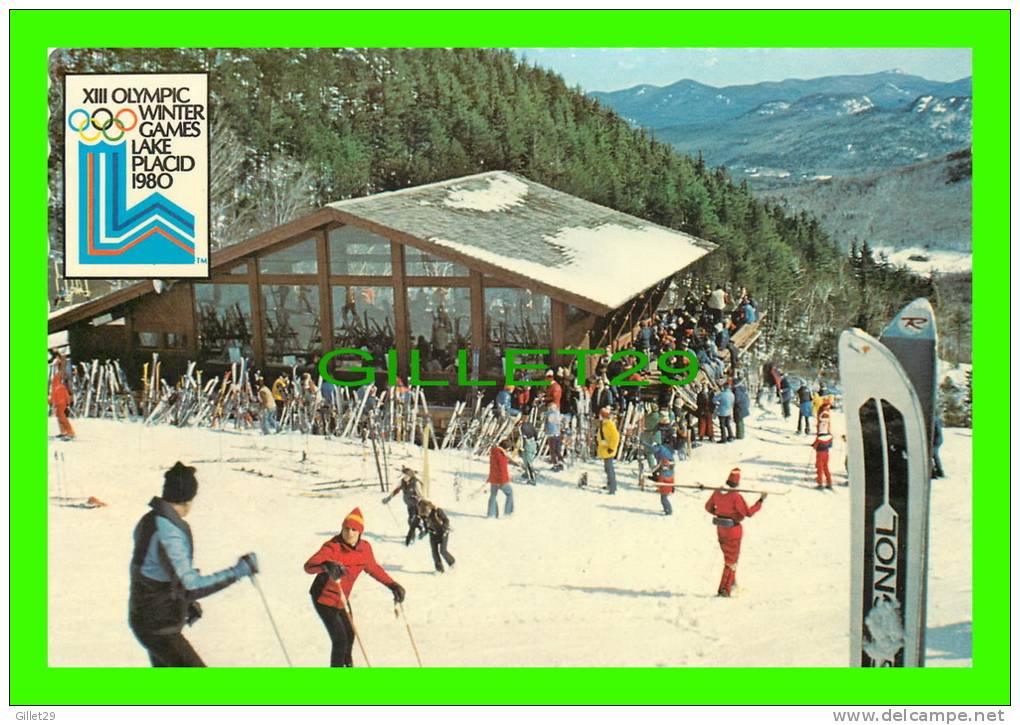 WINTER SPORTS - XIII OLYMPIC WINTER GAMES LAKE PLACID 1980 - MT. SKI CENTER, WHITEFACE, ALPINE EVENTS - - Sports D'hiver