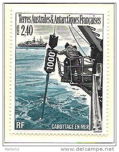 T.A.A.F. 1994: Michel-No. 320 Carrottage Par „Marion Dufresne“ ** MNH (cote 1.50 Euro) - Barcos Polares Y Rompehielos