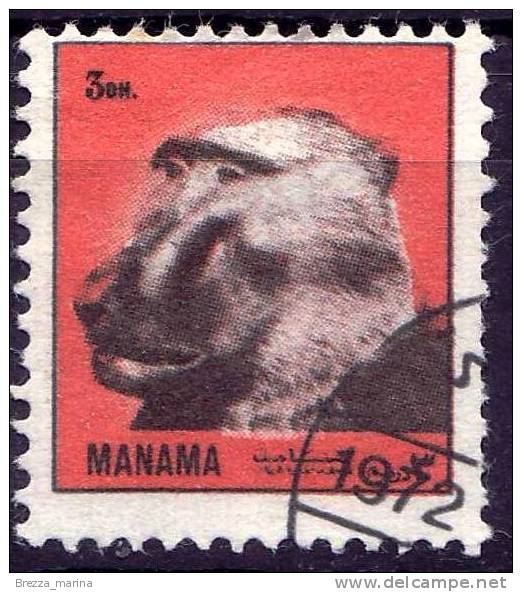 MANAMA - 1972 - Animali - Animals - Animaux - 3 - Manama