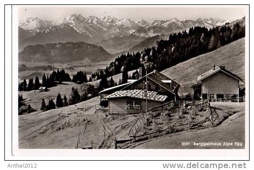 Berg-Gasthaus Alpe Egg Bei Sonthofen Allgäu Sw Um 1930 - Sonthofen