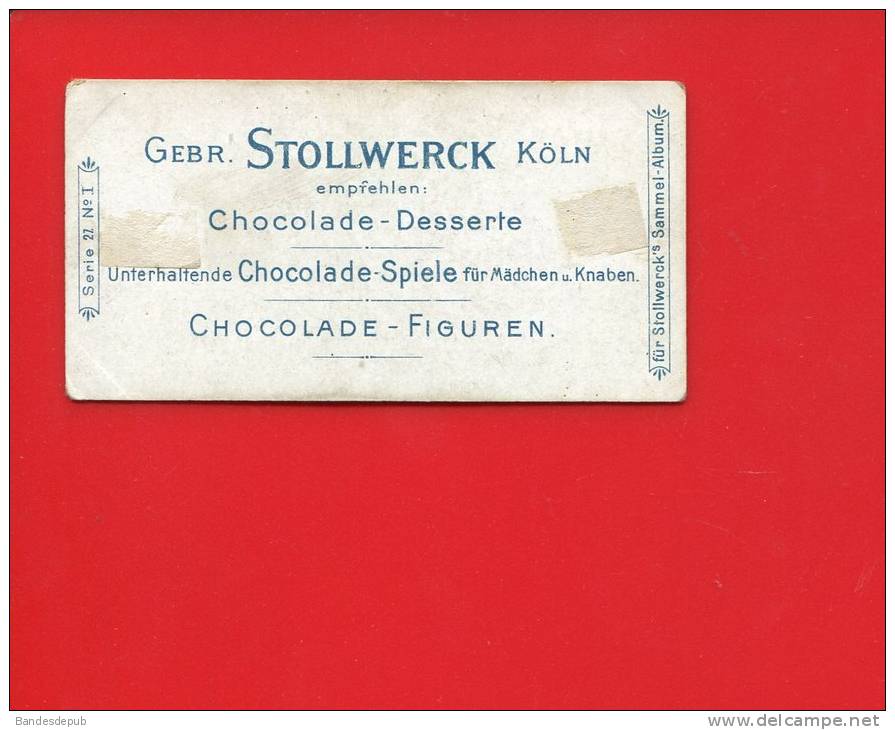 CHOCOLAT STOLLWERCK  CHROMO TIGRE  HARPE  INDE - Stollwerck