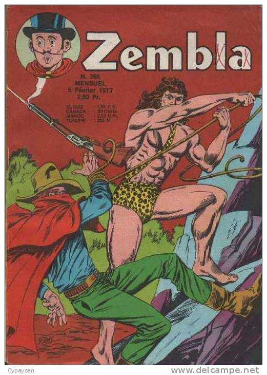 ZEMBLA N° 265 BE LUG 02-1977 - Zembla