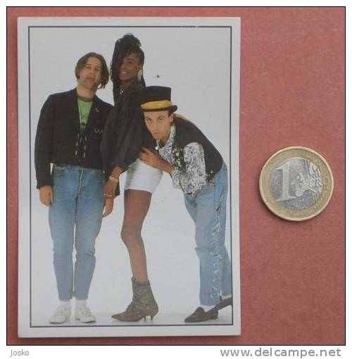 BLACK BOX Pop-music Group ( Yugoslavian Rare Collectiable Card - Sticker Smash Hits ) * Musique Musica Musik - Andere & Zonder Classificatie