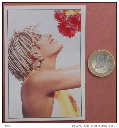 YAZZ  Pop-music ( Yugoslavian Rare Collectiable Card - Sticker Smash Hits ) Rock-music Musique Musica Musik - Other & Unclassified