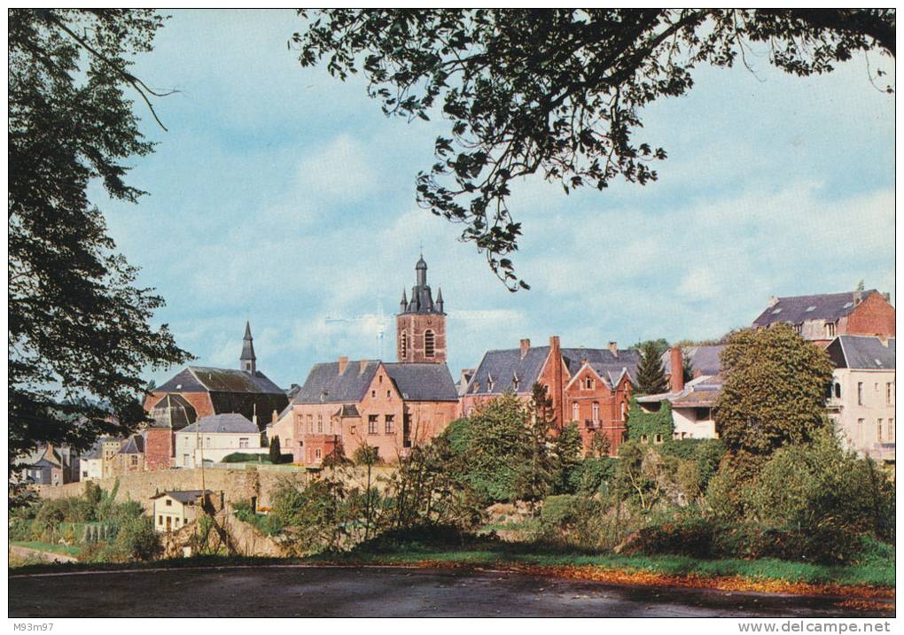 333.Thuin - Vue Panoramique - Eglise Notre Dame Du Mont Carmel - Pas Circulé. - Thuin