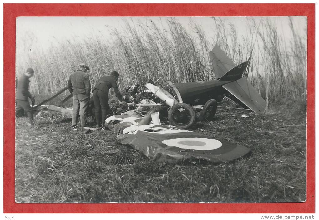 Avion Français Militaire - Accident Mortel - Cdt. JEANNEL - Lieutenant CLEMENS - 1933 - Ongevalen