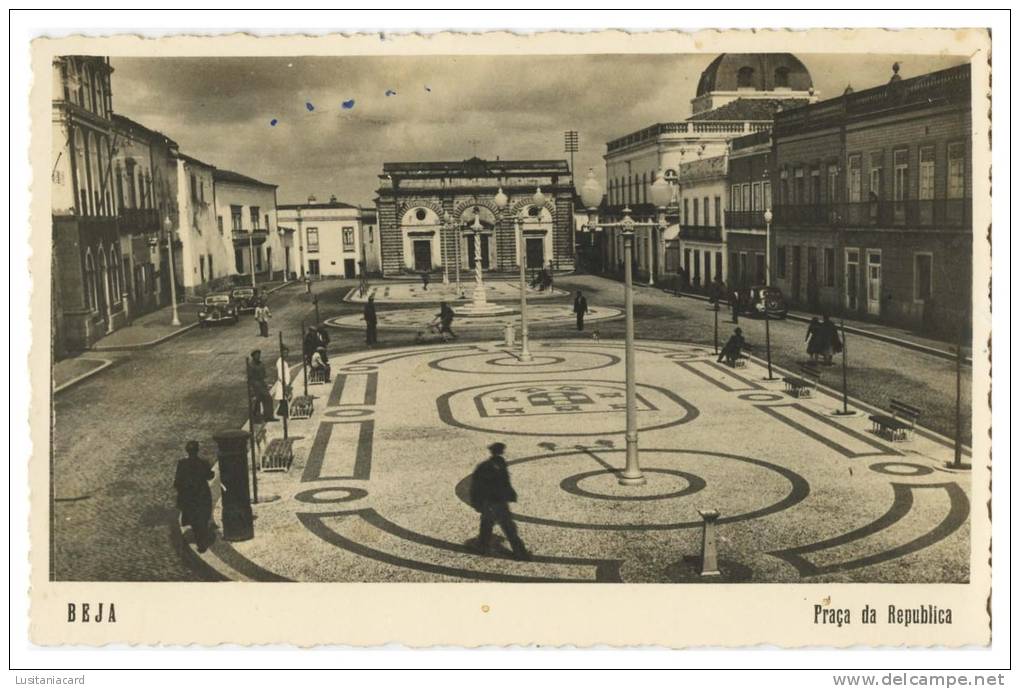 BEJA  - Praça Da Republica Carte Postale - Beja