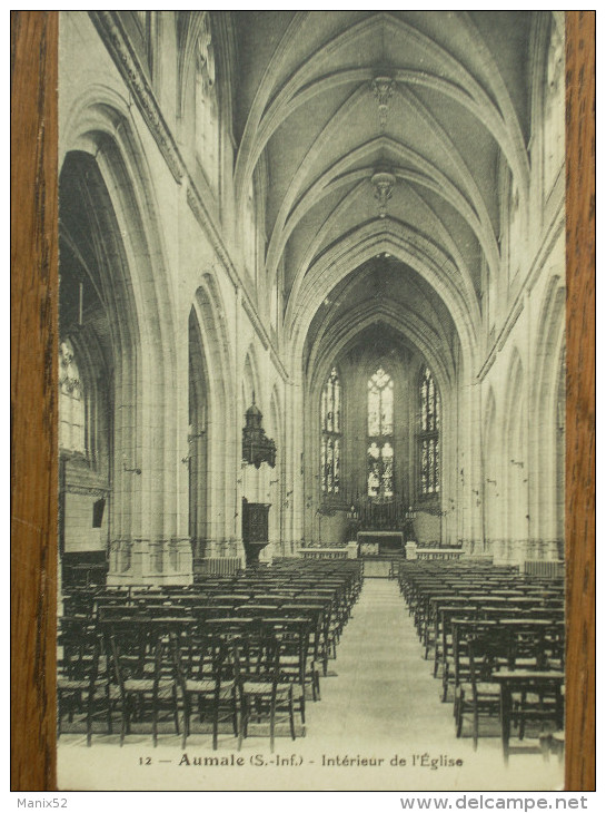 76 - AUMALE - Intérieur De L´ Eglise. - Aumale