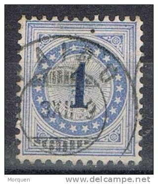 Sello Taxe, Tasa 1 Cts SUIZA, Yvert Num 1 º - Postage Due