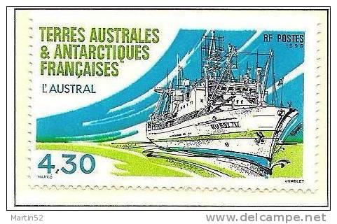 T.A.A.F. 1995: Michel-No. 345 „Austral“ ** MNH (cote 2.00) - Navires & Brise-glace