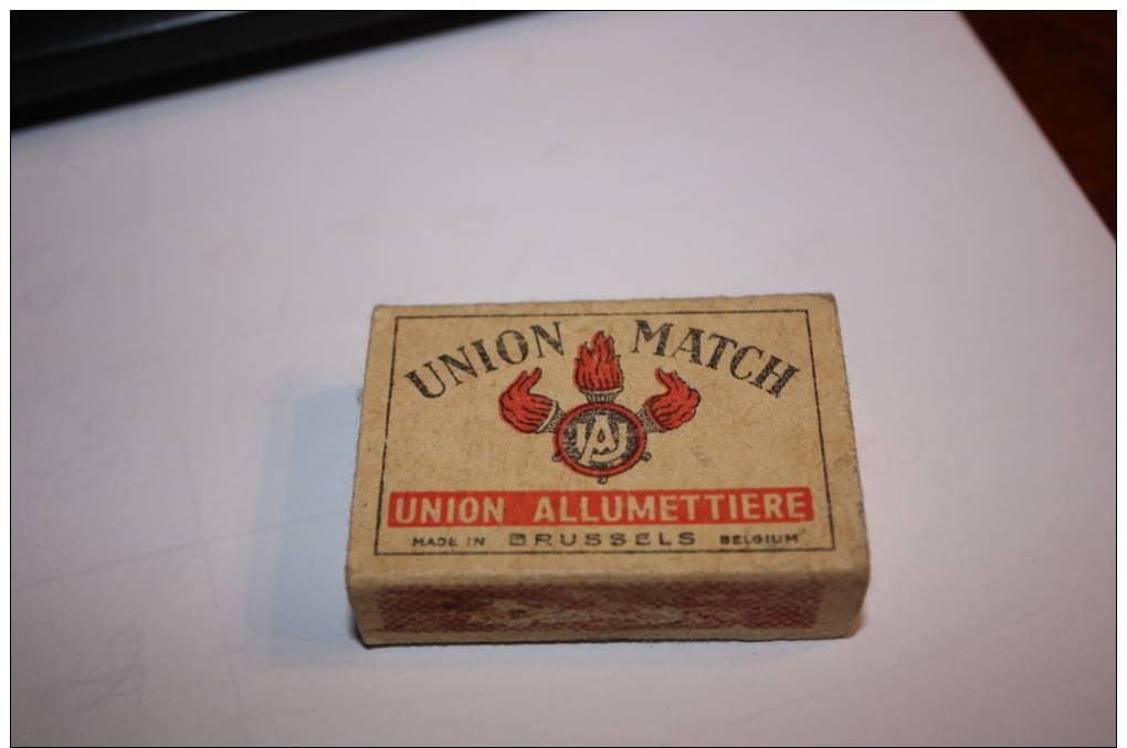 Boite D´allumettes - VIDE - UNION MATCH - ANCIENNE - Boites D'allumettes