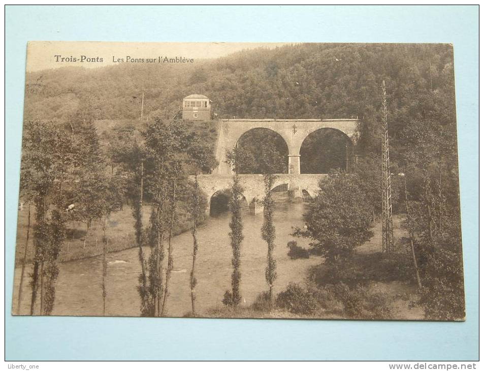 Les Ponts Sur L' Amblève / Anno 19?? ( Zie Foto Voor Details ) !! - Trois-Ponts