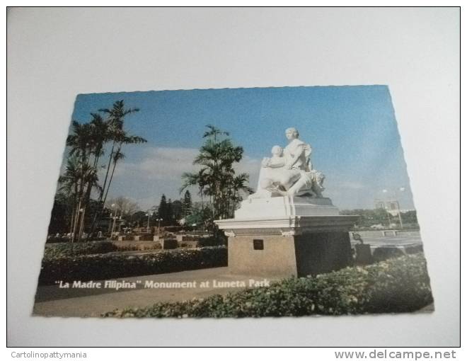 La Madre Filipina Monument Al Luneta Park Philippines - Philippines