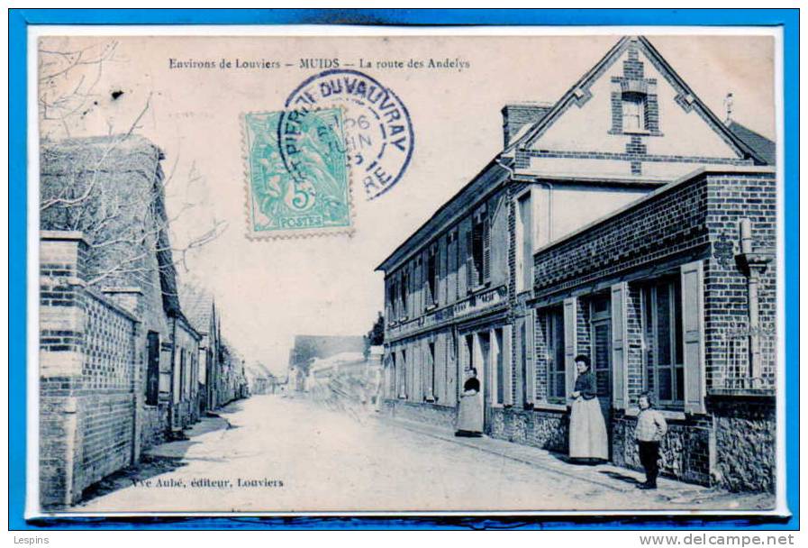 27 - MUIDS --  La Route Des Andelys - Muids