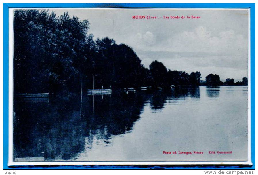 27 - MUIDS --  Les Bords De La Seine - Muids