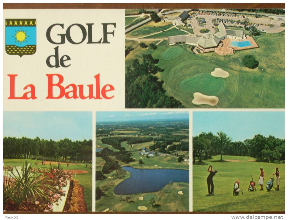 44 - SAINT-ANDRE Des EAUX - Le Golf De La Baule (Multivues) - Autres & Non Classés