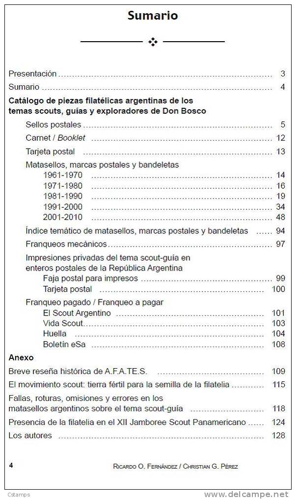 Scout - Libro "El Scoutismo En La Filatelia Argentina" - 2011- Argentina - 144 Paginas - Peso 380 Gramos. - Other & Unclassified