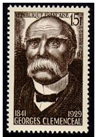 918  - Georges Clémenceau - Ongebruikt